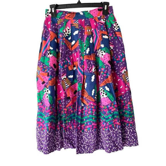 Vintage Roberto Dei Como Italy 2 Piece Suit Set Blazer Skirt Dog Gondolier 10 - Picture 3 of 11